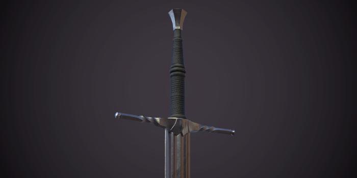 1920x1080 ArtStation - Witcher 3 Sword, Dmitry Sviridenko