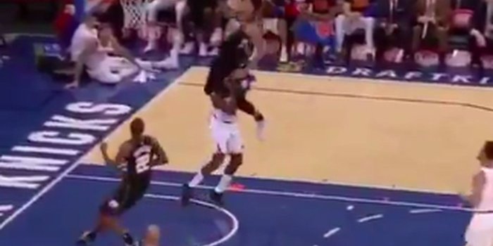 1400x1400 Giannis Antetokounmpo dunked cleanly over Tim Hardaway Jr. and it