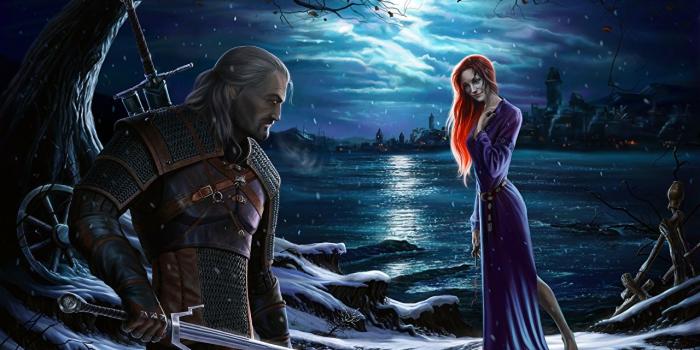 1280x905 Pictures The Witcher 3: Wild Hunt Swords Men Warriors female Fantasy