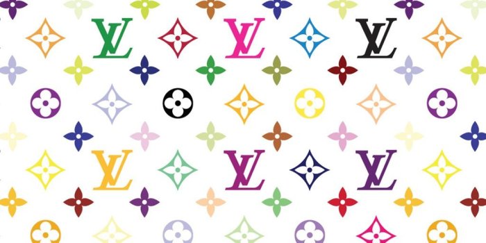 1024x1024 Rainbow Louis Vuittons (White Background) | MY STYLE/HIPPIE-BOHO