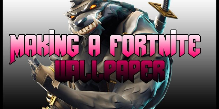 1280x720 Making a Fortnite (Dire) Wallpaper.