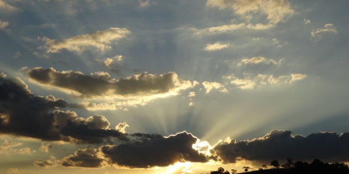 4896x3672 Rays Of Sunshine, Landscape, Sunset, dramatic sky, nature free image