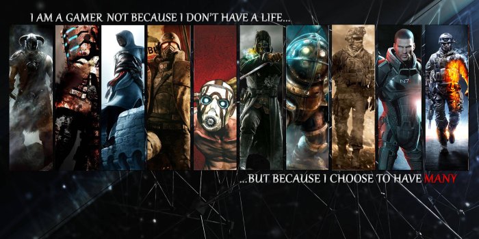 2560x1440 I Am A Gamer Wallpapers