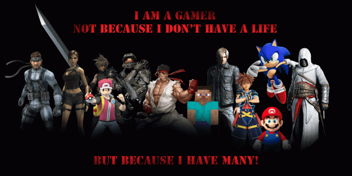 1600x900 Free Image Gallery For I Am A Gamer Good Quality Wallpaper - Ilovouby