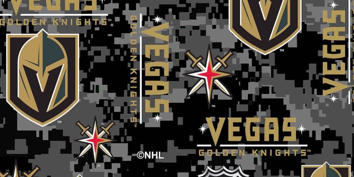 1200x1360 Vegas Golden Knights Fleece Fabric-Digital Logos