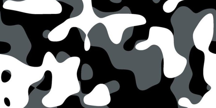 894x894 Camouflage Black And White Wallpaper Hd (#492752) - HD Wallpaper