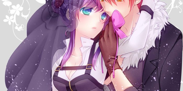 1200x1200 25787 sweet couple anime wallpaper