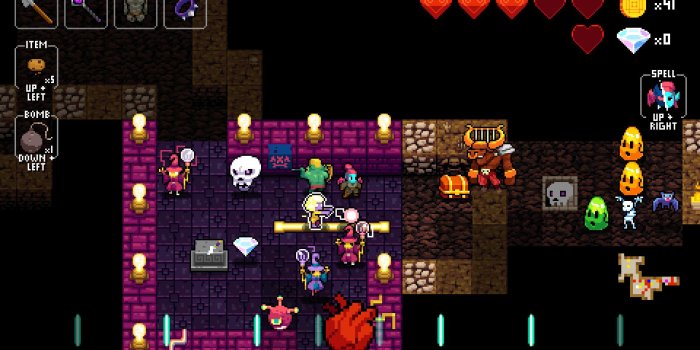 1920x1080 Crypt of the NecroDancer: AMPLIFIED OST - FamilyJules and A_Rival