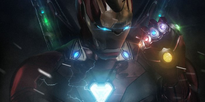 1280x720 Wallpaper Iron Man, Infinity Gauntlet, HD, Creative Graphics, #16412
