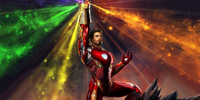 3554x1999 Iron Man Infinity Gauntlet ❤ 4K HD Desktop Wallpaper for 4K Ultra