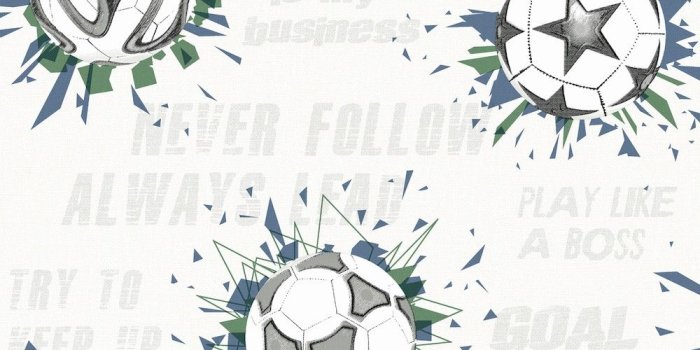 1000x1000 KI0575 - A Perfect World Wallpaper-Soccer Ball Blast - Wallpaper the Home