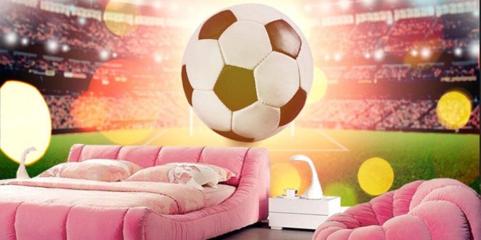 1000x800 US $26.0 |Papel de parede Football Ball Sport photo 3d custom wallpaper  murals,living room TV sofa wall kids' room wall papers home decor-in