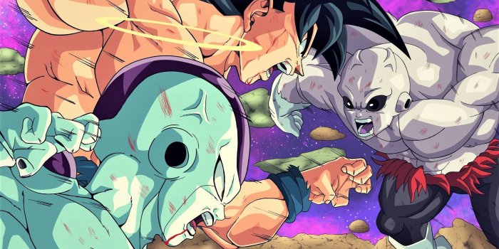 2048x1458 Goku and Freeza vs Jiren : wallpapers
