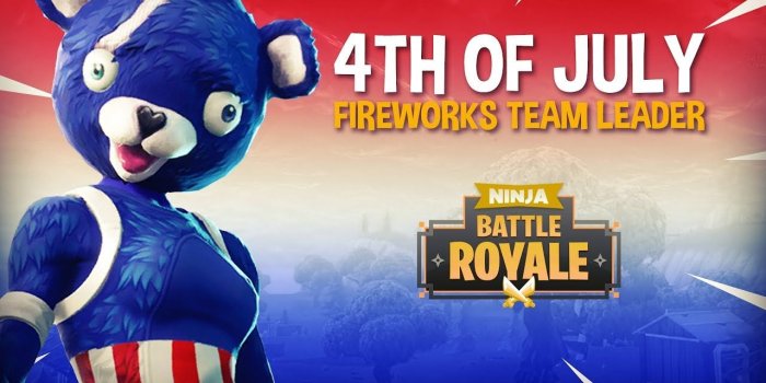 1280x720 NEW 4th of July Fireworks Team Leader Skin! - Fortnite Battle Royale  Gameplay - Ninja