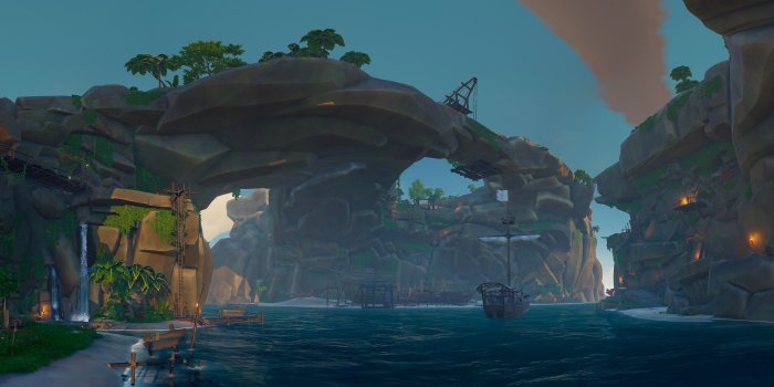 5120x1440 Thieves Haven - Dual Monitor Wallpaper (5120x1440) : Seaofthieves