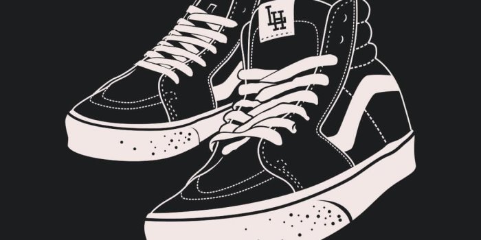 1080x1080 New one Vans sk8 hi #illustration #graphic #design #customdrawing