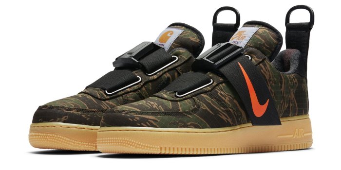 1955x1130 Official Images: Carhartt WIP x Nike Air Force 1 Low Utility Tiger