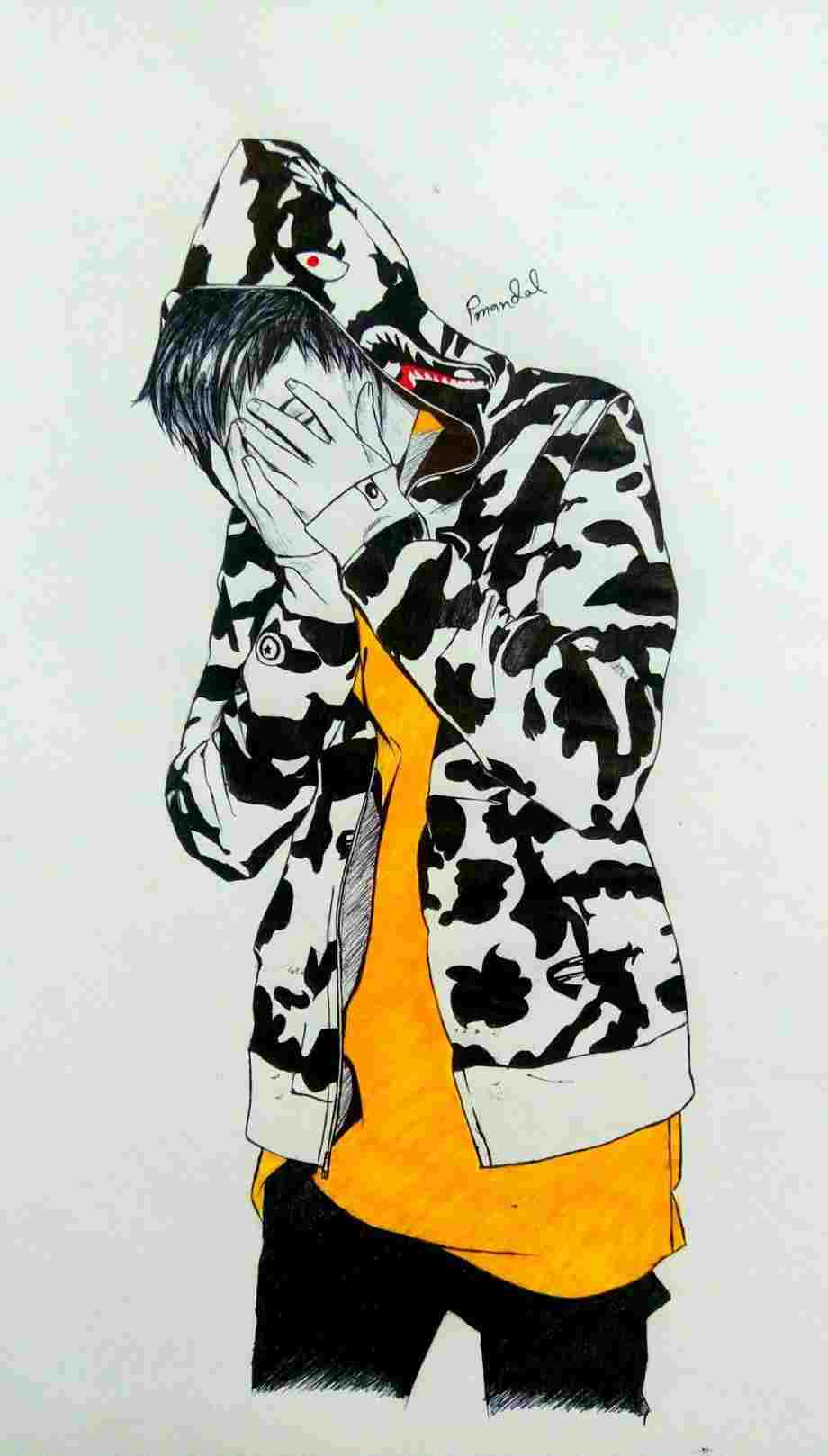 920x1618 wsbs-bape-girls-drawings-girl-art-pinterest-rhpinterestcom-pin-by