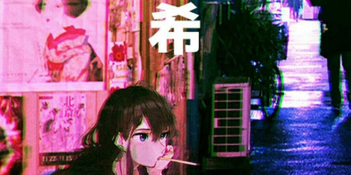 1080x1920 Vaporwave Anime Wallpapers