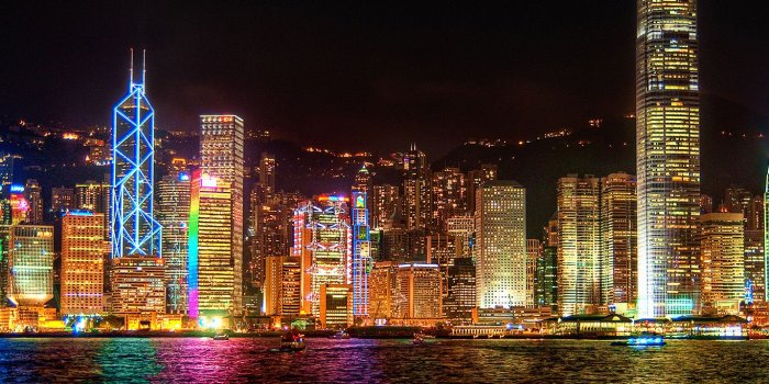 1366x768 wallpaper for desktop, laptop | mh94-hongkong-night-symposium-of-light