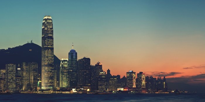 1920x1200 blue ocean cityscapes China Hong Kong skyscrapers | Art | Hong kong