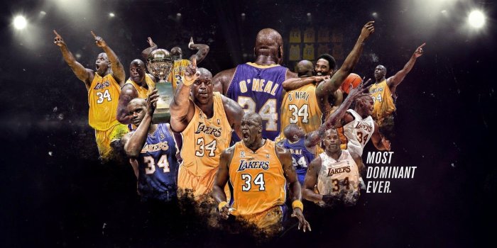 1332x850 Wallpaper Basketball, NBA, Los Angeles Lakers, Player, Shaquille O