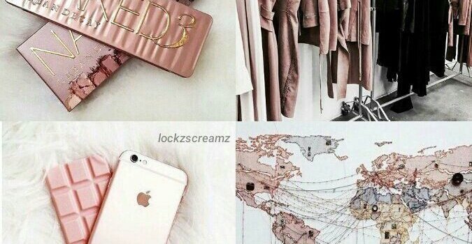 675x1200 Gold Aesthetic Background Marble Wallpaper For Iphone - Rose Gold