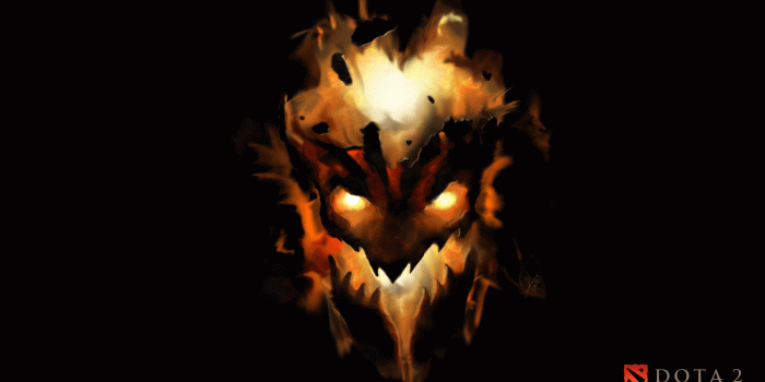 2560x1440 MOUSE ONLY] Demon Eater Arcana Wallpaper (Speed Art in comments) : DotA2