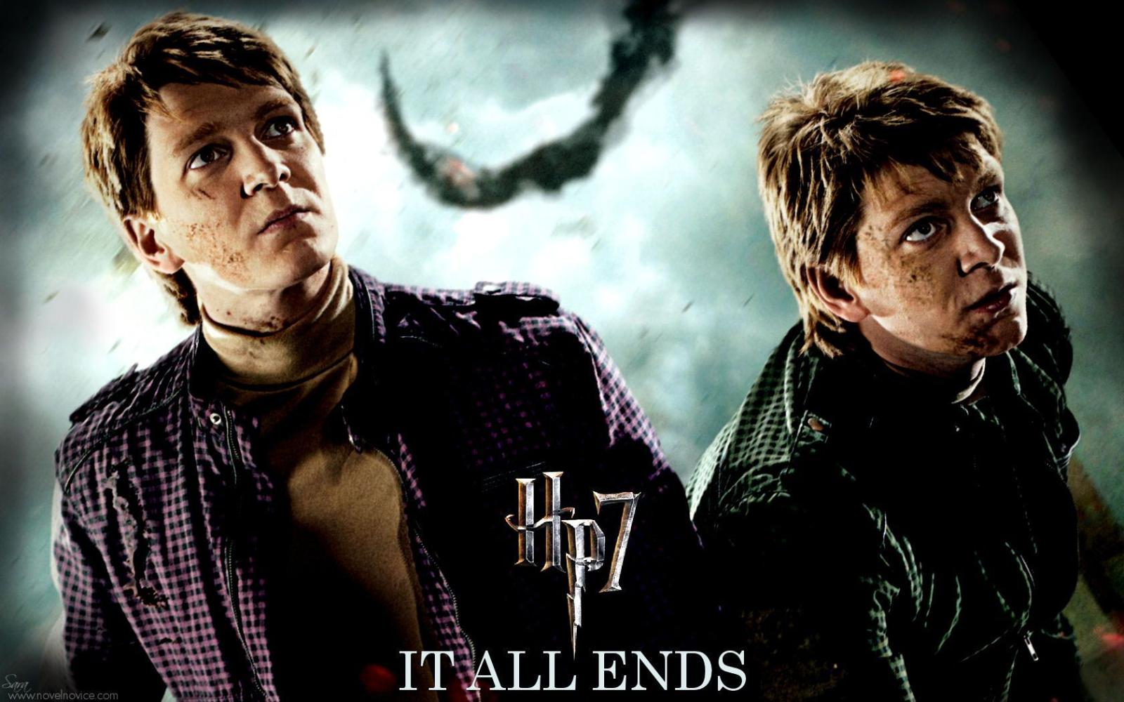 1680x1050 George and Fred Weasley | Heros that everyone loves | Harry potter