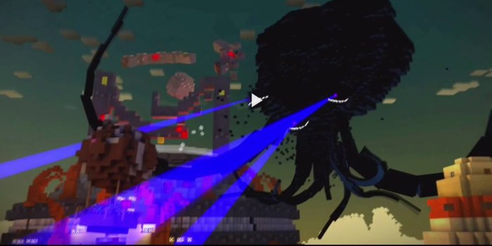 1280x720 Minecraft Movie teaser Wither Storm by GhostYellowMatter 1999