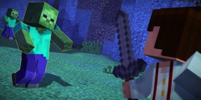 2000x1117 Minecraft: Story Mode HD wallpapers free download