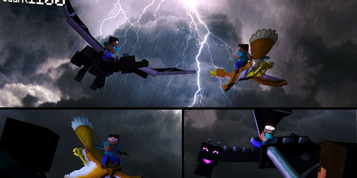 1920x1080 74+ Enderdragon Wallpapers on WallpaperPlay