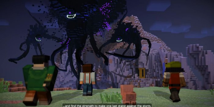 1600x900 Minecraft: Story Mode Episode 4 Release Date