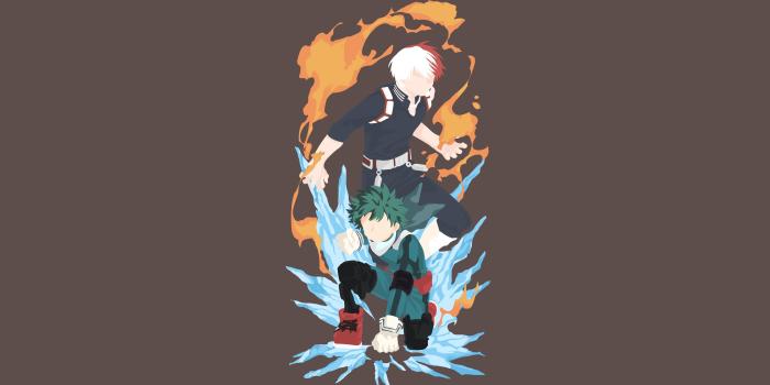 3840x2160 My Hero Academia Minimalist Wallpaper - My Hero Academia Backgrounds