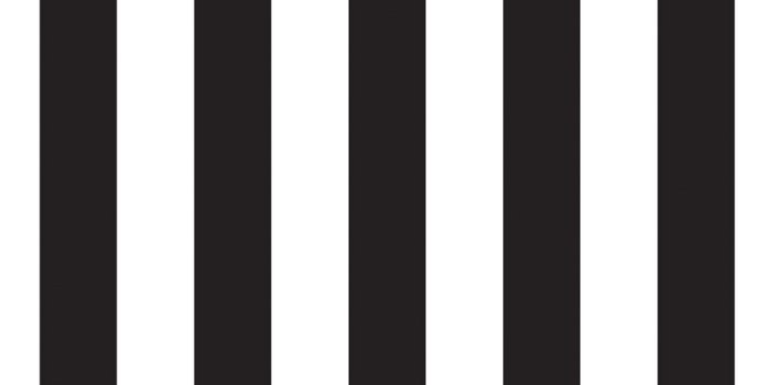 1100x1318 Black & White Stripe Wallpaper, Ingrid & Mika | Milton & King