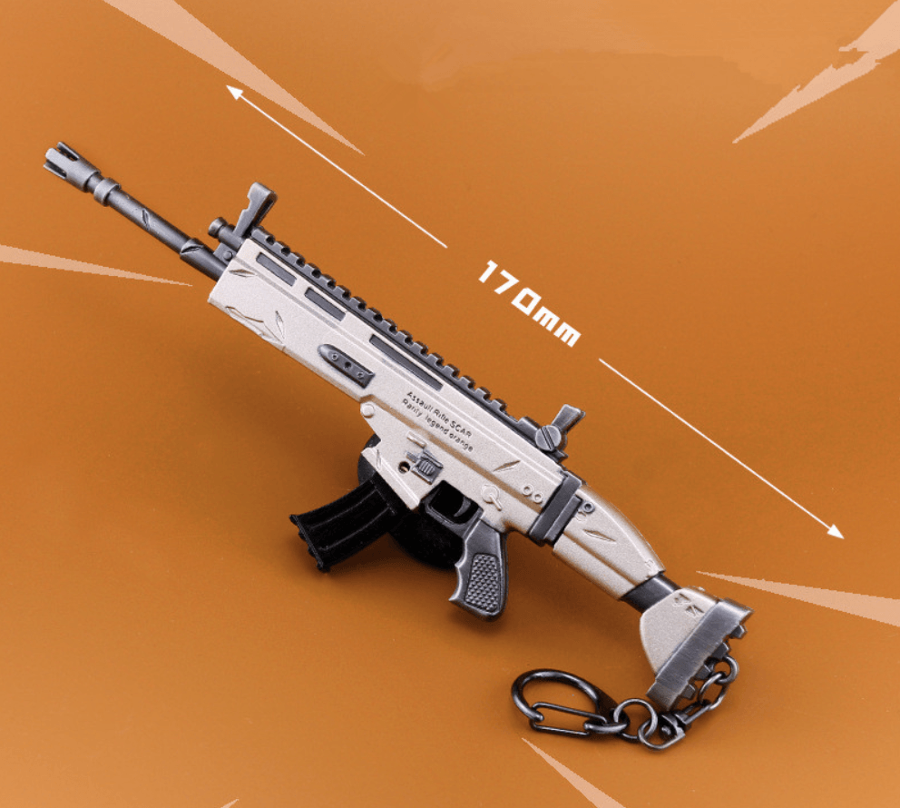 992x890 Fortnite Gold Scar Replica - Rude Gaming | kid stuff | Metal toys
