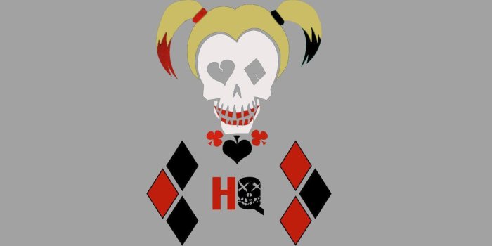 1191x670 45+ Harley Quinn Symbol Wallpapers - Download at WallpaperBro