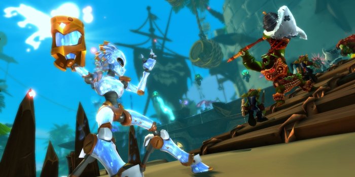 1920x1080 Dungeon Defenders II: Barricade Pack (2018) promotional art - MobyGames