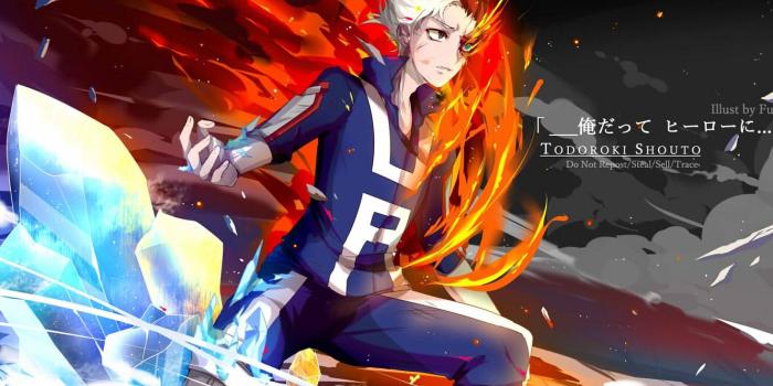 1332x850 Wallpaper anime, art, guys, Boku no Hero Academy, My hero Academy