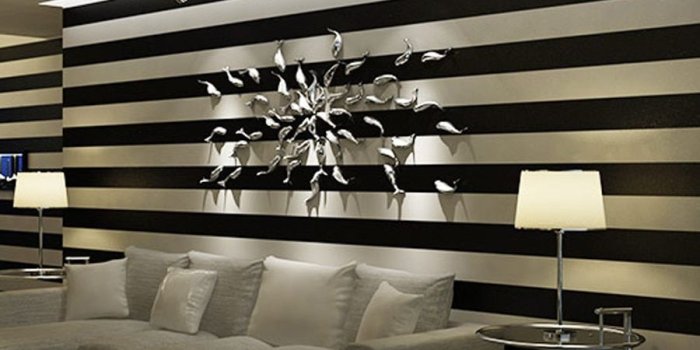 900x900 US $15.92 35% OFF|Pink Black White Deep Embossed Vertical Stripes Wallpaper  For Walls 3 D Minimalist Designs Flocked Stripe Wall paper Modern-in