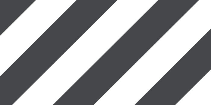 1500x1500 Diagonal Stripe Wallpaper in Black