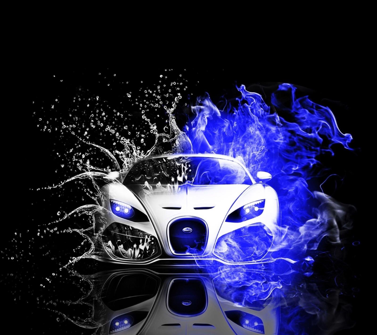 2160x1920 Cool Cars blue water black-and-white | wallpaper.sc SmartPhone