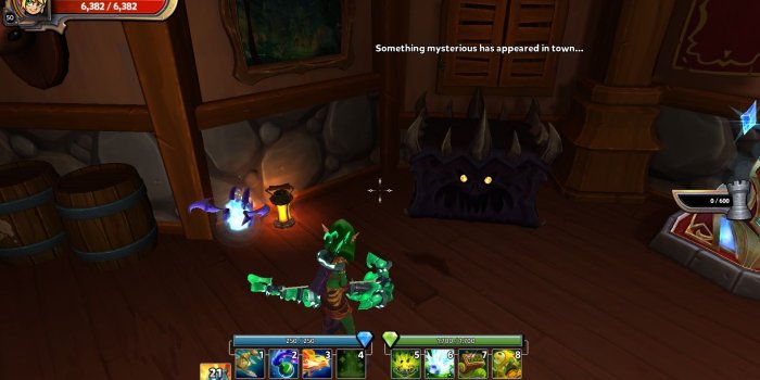 1920x1080 Mysterious chest in tavern : dungeondefenders