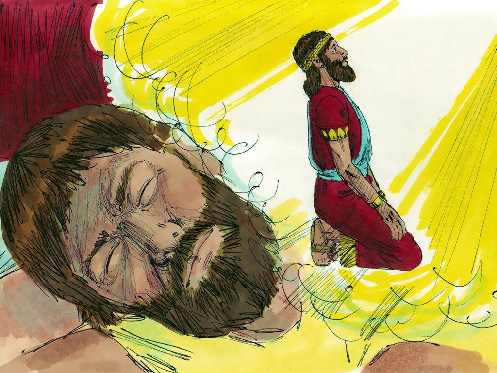 1024x768 FreeBibleimages :: God gives Solomon wisdom :: Solomon shows God