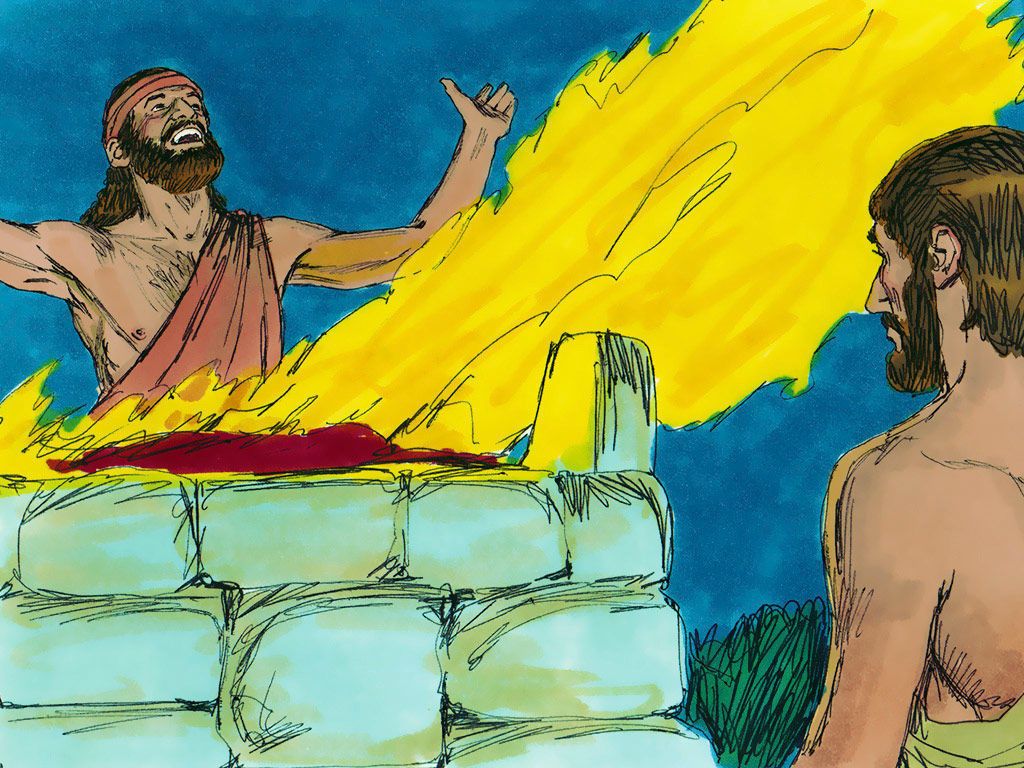 1024x768 FreeBibleimages :: God gives Solomon wisdom :: Solomon shows God