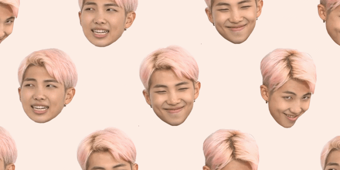 800x1440 Bts 'weekly Idol Rap Monster Derp Face' Wallpaper - Rap Monster Cute