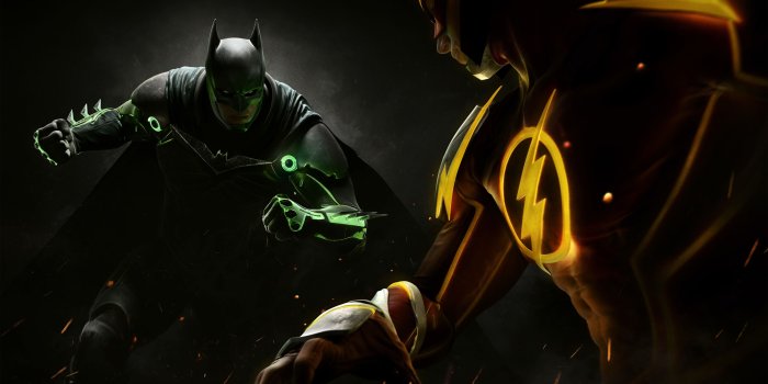 3840x2160 Injustice 2 Batman vs. Flash ❤ 4K HD Desktop Wallpaper for 4K Ultra