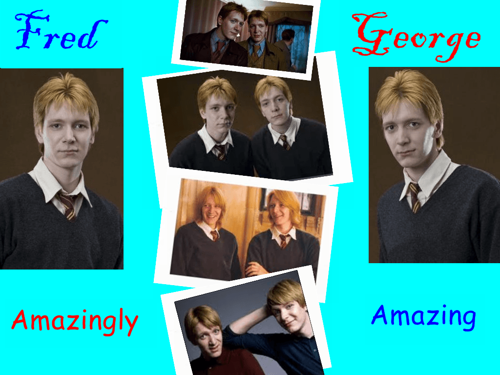 1024x768 Harry Potter Vs. Twilight images Fred And George Weasley HD