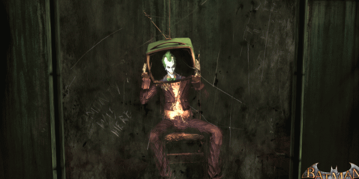 1680x1050 Joker- Batman - Arkham Asylum wallpaper - Game wallpapers - #12356