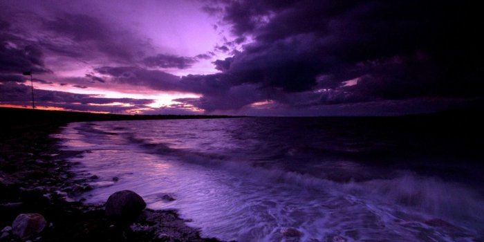 1366x768 36+] Purple Sunset Desktop Wallpaper on WallpaperSafari